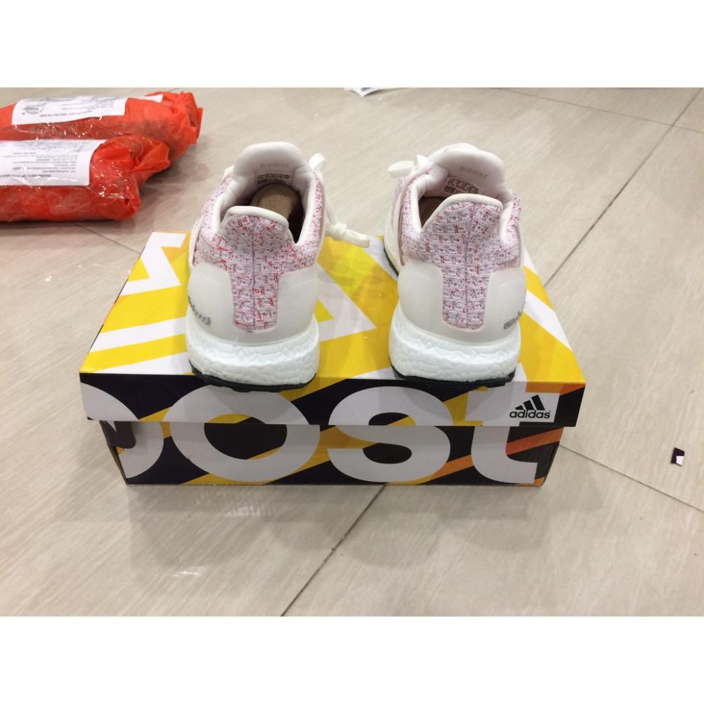 Sales 8-8 giày ultra boost mầu trắng hồng (fullbox) 👟 👟 :)) sịn RẺ ' hot : ◦ .