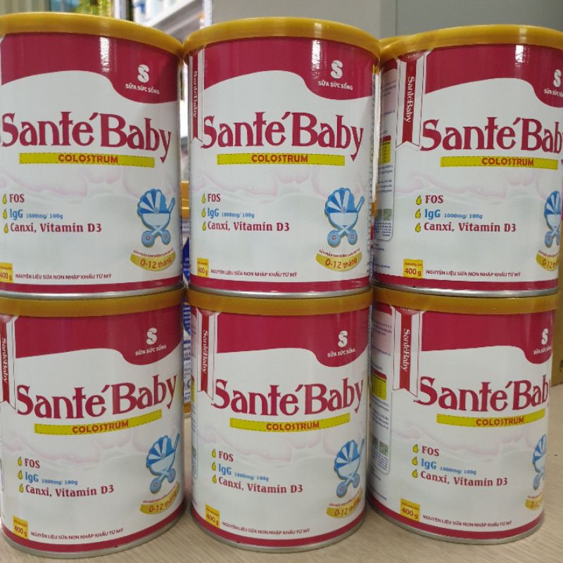 Sữa Non SanteBaby 400g / 800g cho bé 0-12 tháng Date mới