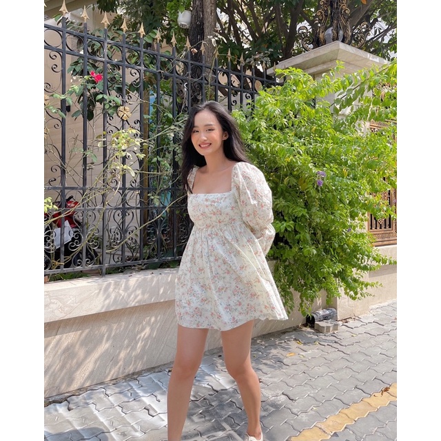 Đầm babydoll hoa nhí - MERR | BigBuy360 - bigbuy360.vn