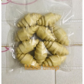 Bánh sừng trâu (Croissant lạt) đông lạnh -  Size 60g x 10 cái - Ship Hoả Tốc
