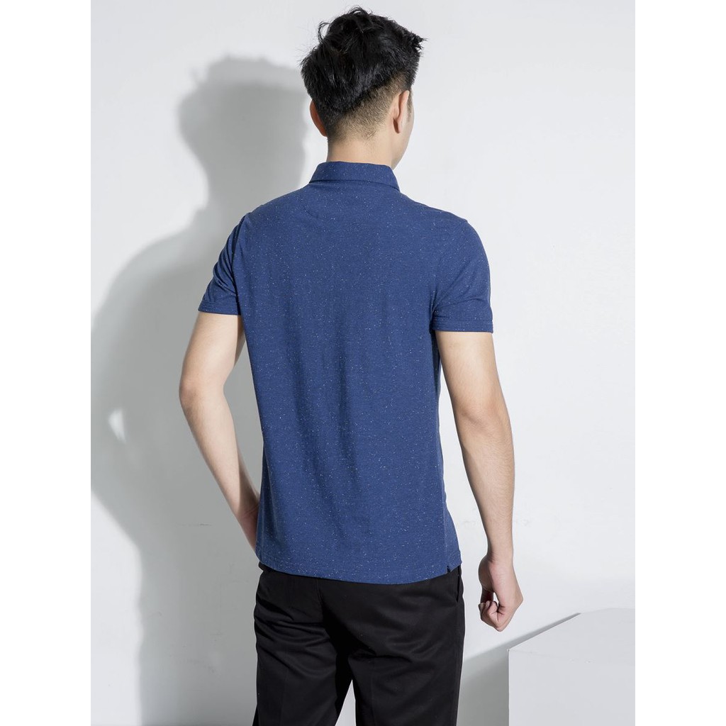 Áo polo nam ARISTINO họa tiết phẩy sợi, sắc màu trẻ trung, kết hợp cổ áo button down chỉn chu - APS015S8 | BigBuy360 - bigbuy360.vn