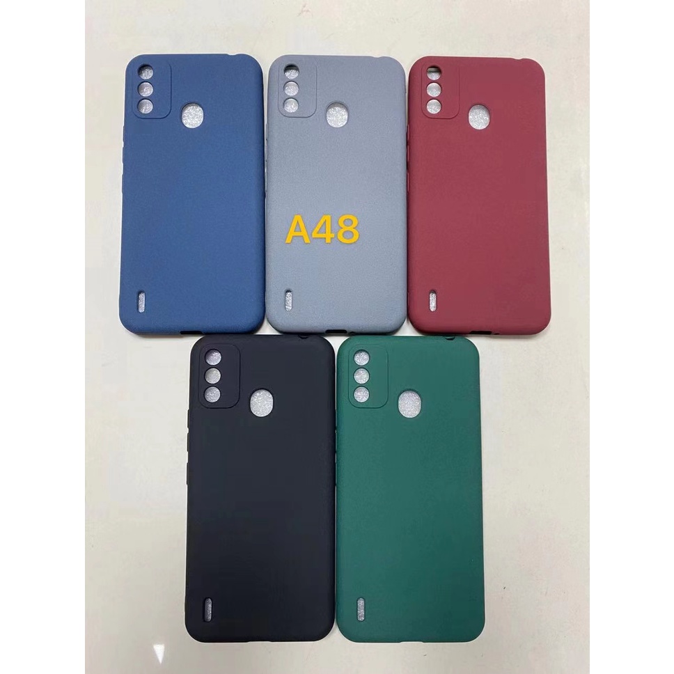 Ốp Điện Thoại TPU Silicone Mềm Nhám Siêu Mỏng Cho iTel A48 Plus