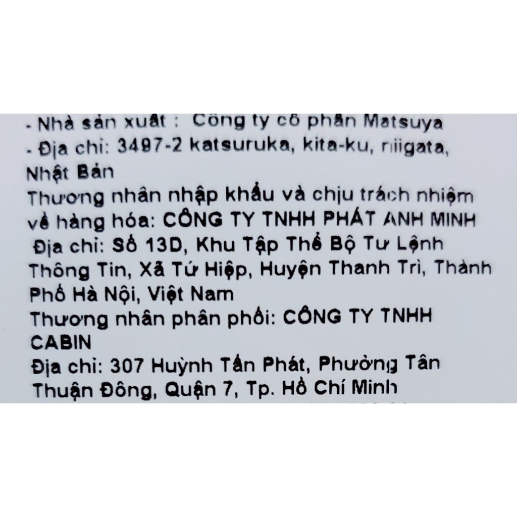 Bột cháo ăn dặm Matsuya cho bé 6-7 tháng.