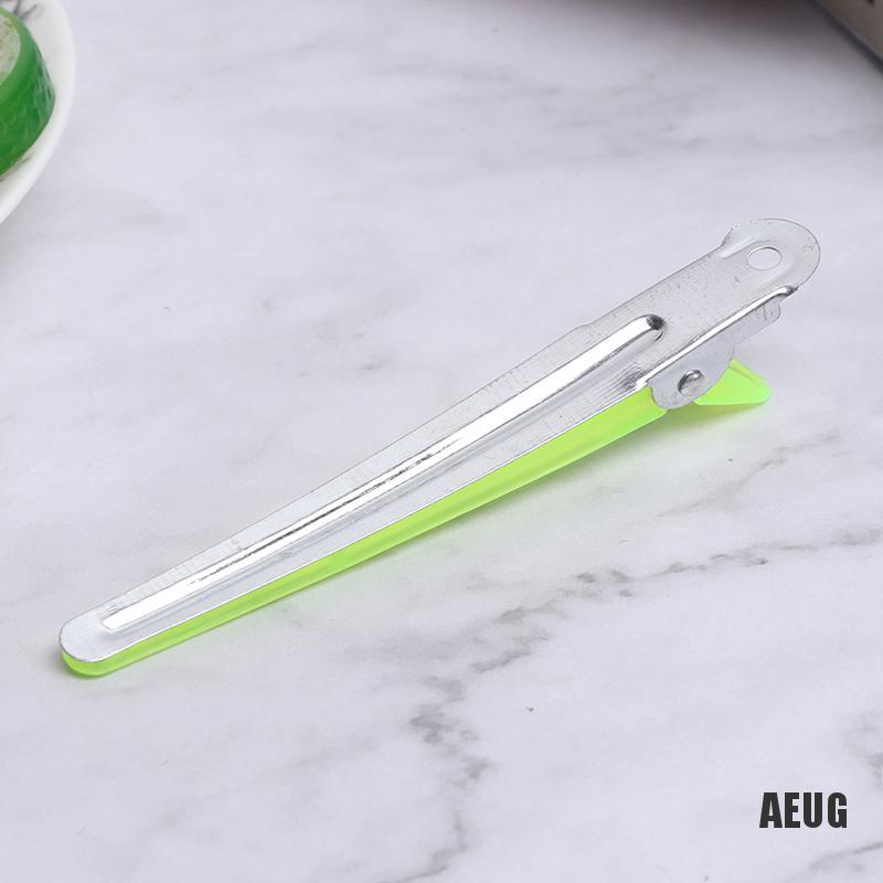 Set 10 Kẹp Tóc Nhựa Chuyên Dụng Cho Salon Làm Tóc