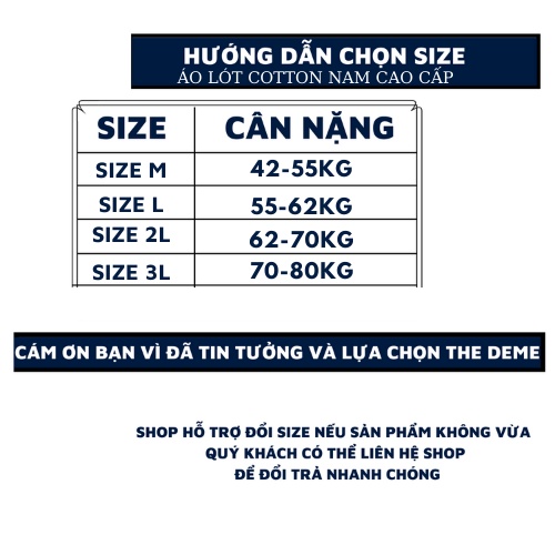 Áo lót nam cổ tròn chất liệu cotton mềm mại thoáng khí thấm hút mồ hôi tốt hàng