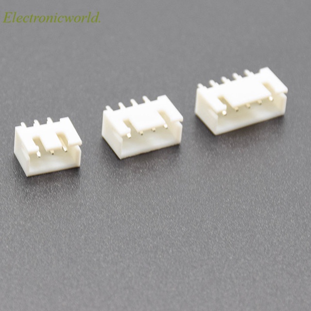 100 Đầu nối Xh2.54 Pin 2p 3p 4p 5p 6p 7p 8p 9p 10p 11p 12pin 2.54mm Pitch Xh cho Pcb Jst