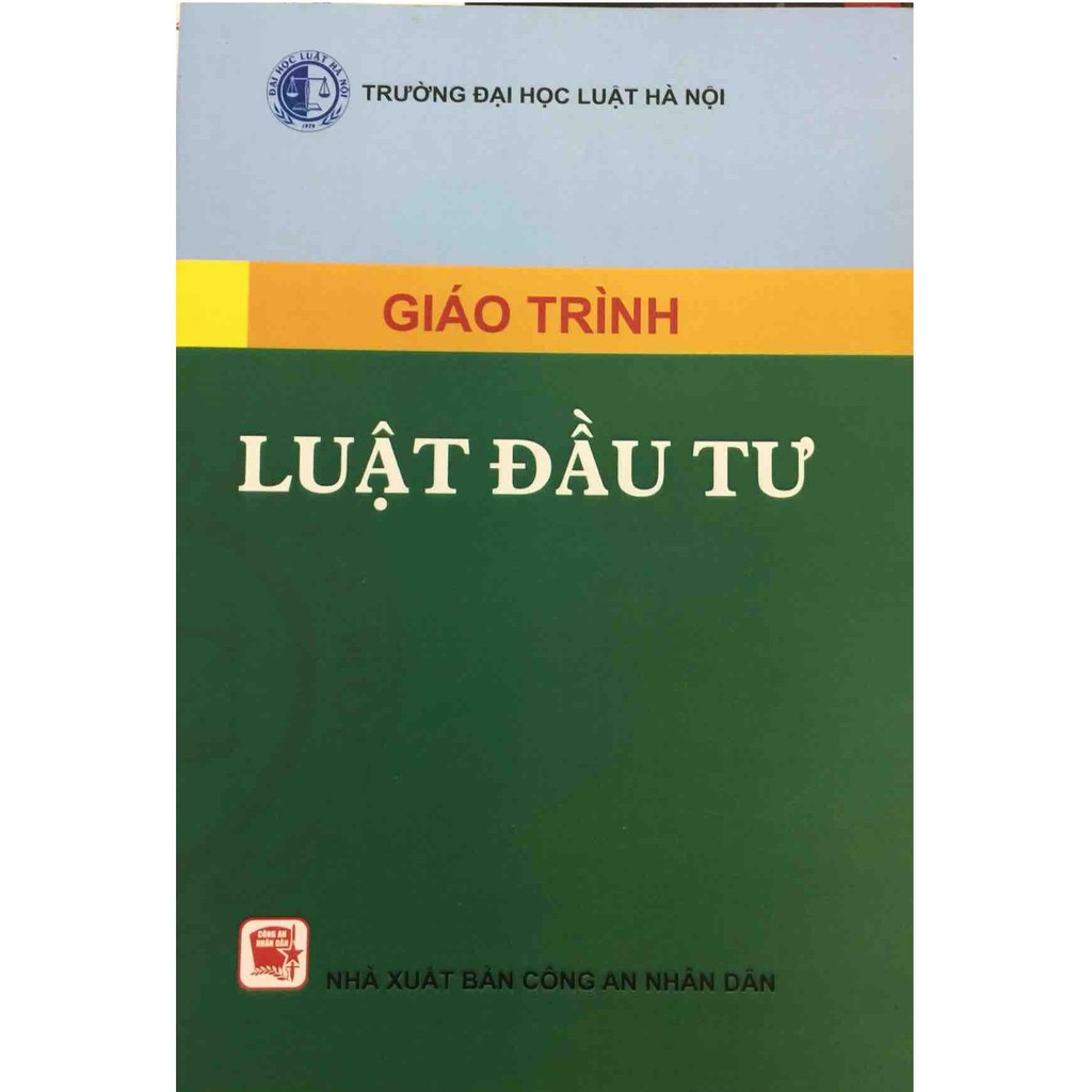 Sách - Giáo trình Luật đầu tư