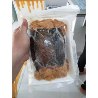 Cá sặc trứng 1 nắng. khay 500g