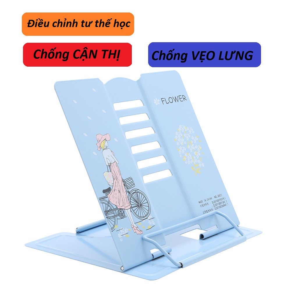 Kẹp sách chống cận thị cho bé - chống vẹo lưng