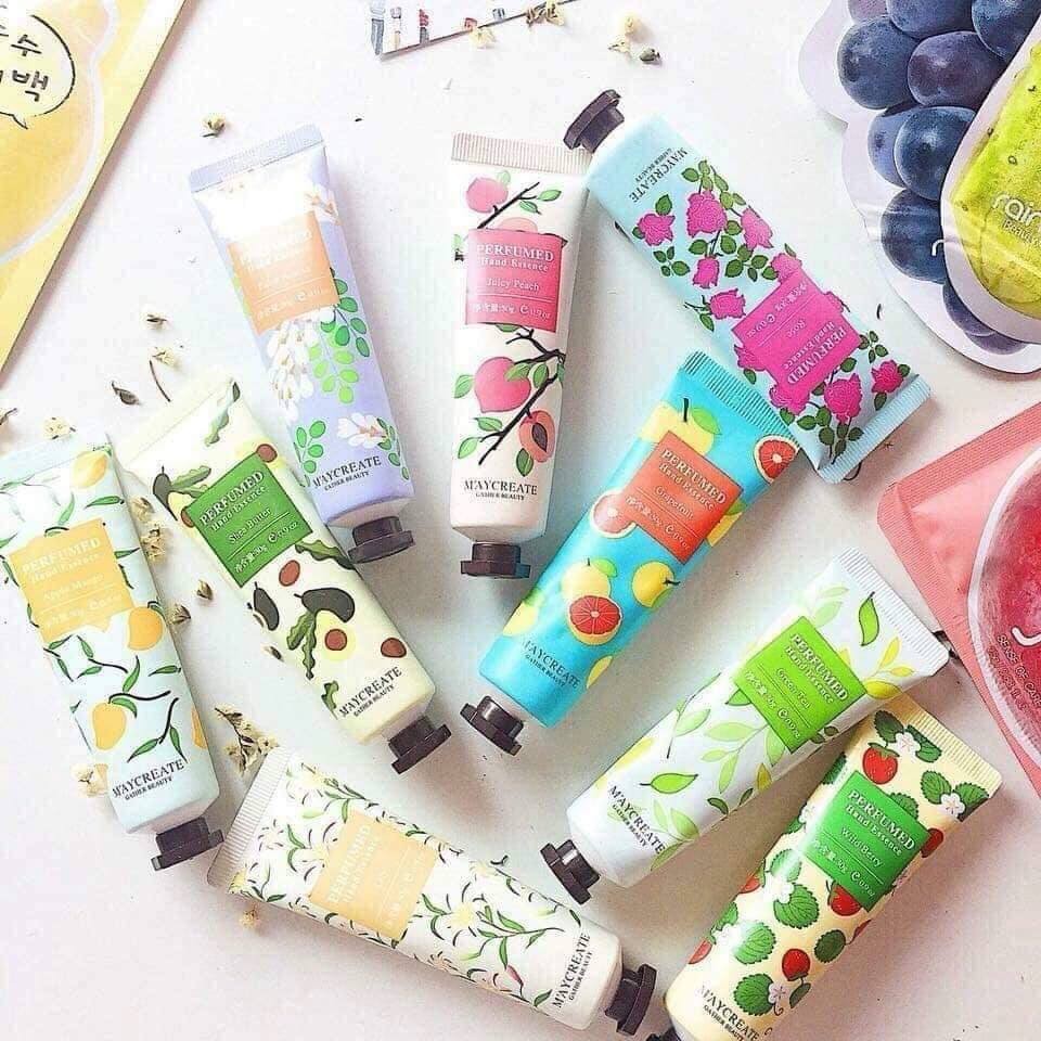 Kem dưỡng da tay 🍒 Maycreate Flower of Story Perfumed Hand Essence