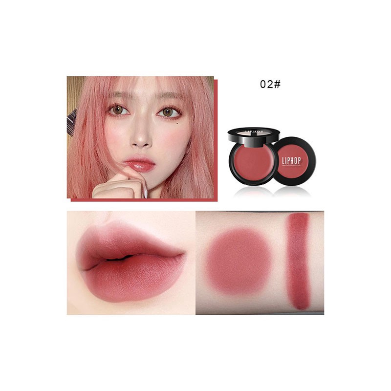 [Hàng mới về] Má hồng dạng kem màu lì trang điểm đa năng LIPHOP | BigBuy360 - bigbuy360.vn