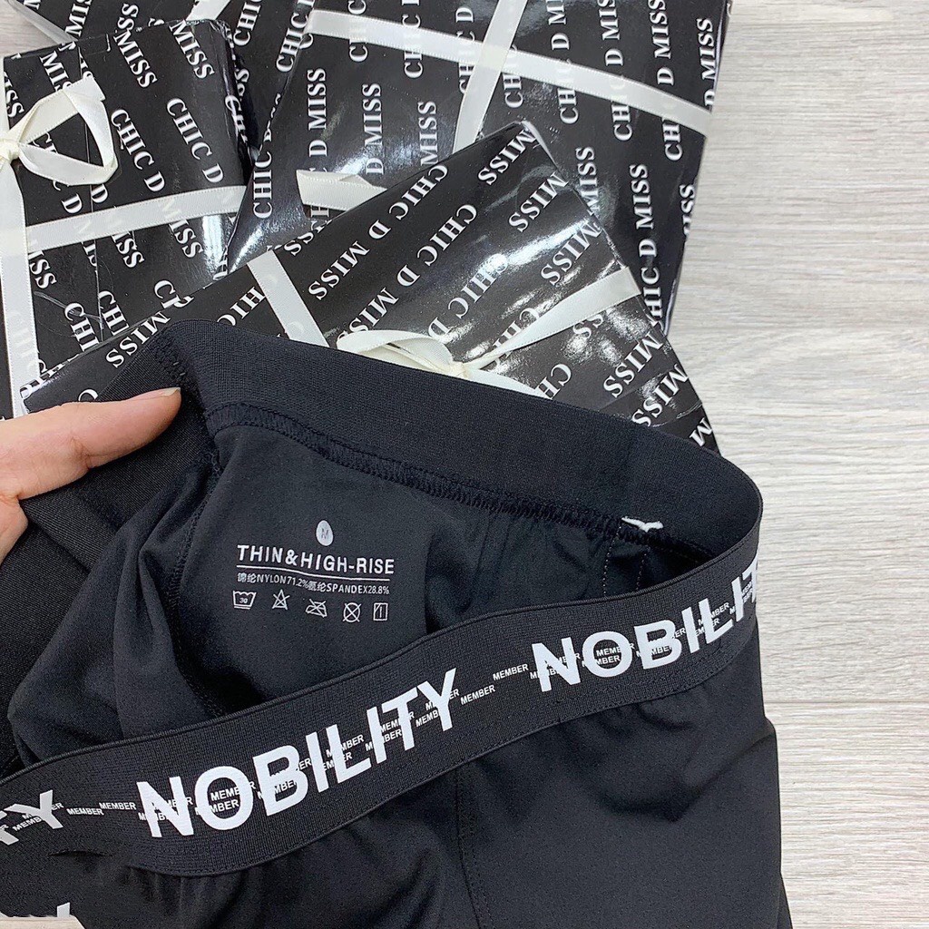 Quần Legging Umi Hàn Cạp Chữ Phối Sọc Siêu Xinh | BigBuy360 - bigbuy360.vn