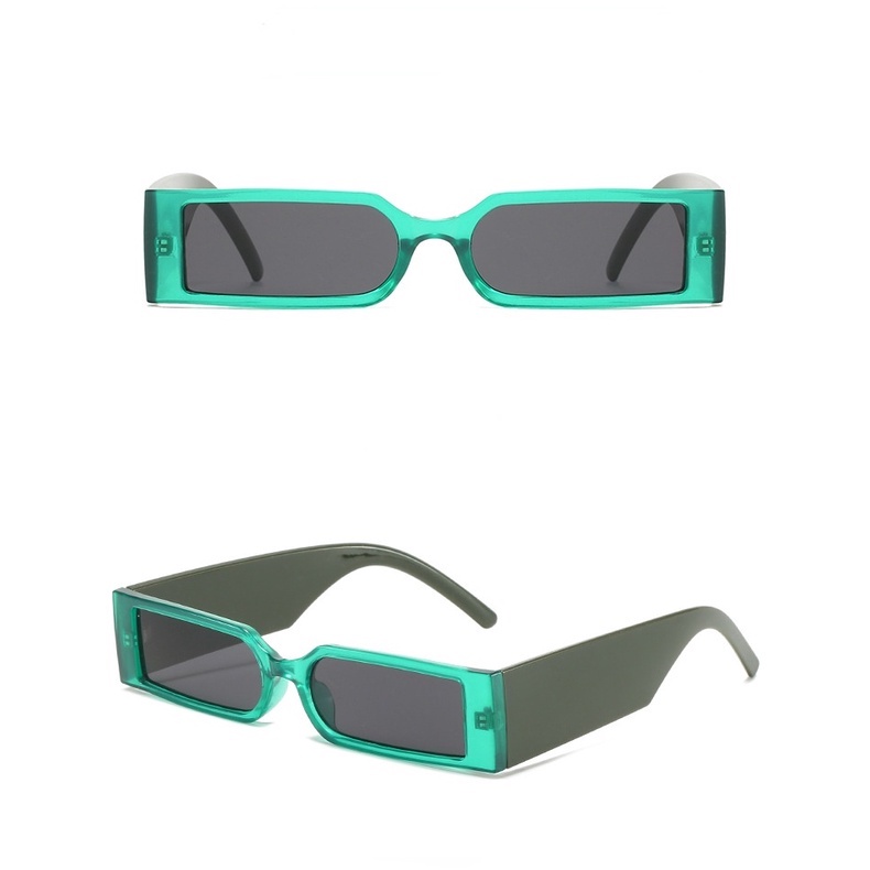 Kính Mát Hình Chữ Nhật Chống Tia UV400 Phong Cách Cổ Điển Mới Cho Nữ