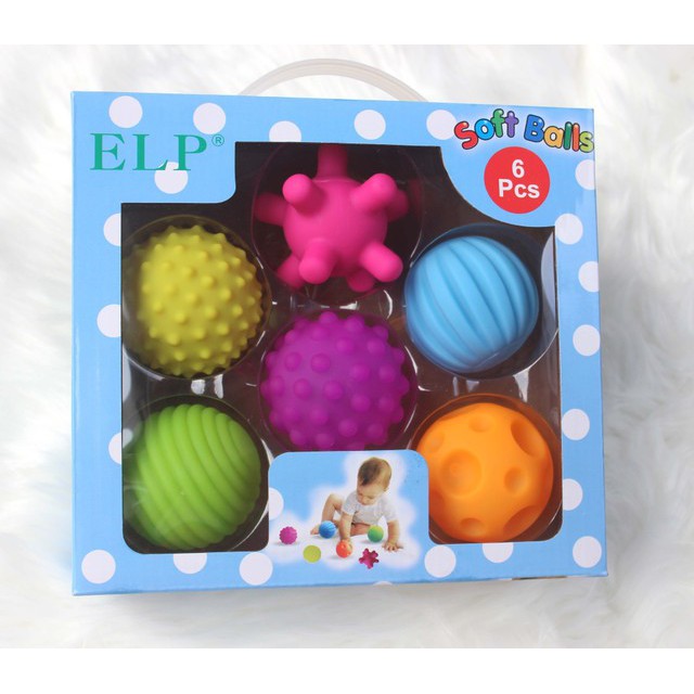 Bộ bóng Soft ball phát triển cảm quan cho bé 6-18 tháng