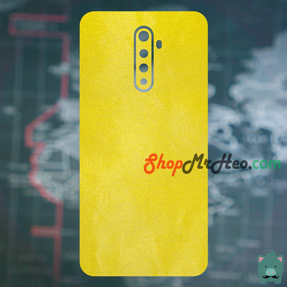 Skin Dán Mặt Sau Lưng Vân Nhôm OPPO Reno ACE - Realme X2 Pro