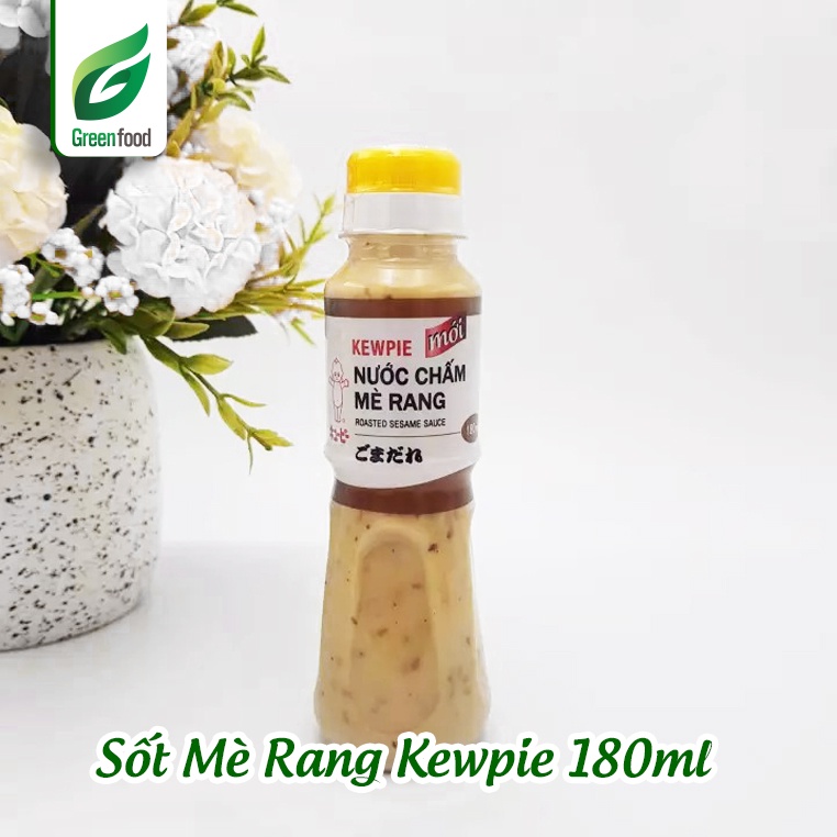 NƯỚC CHẤM MÈ RANG KEWPIE (Chai 180ml) - Nước Chấm Rong Nho.