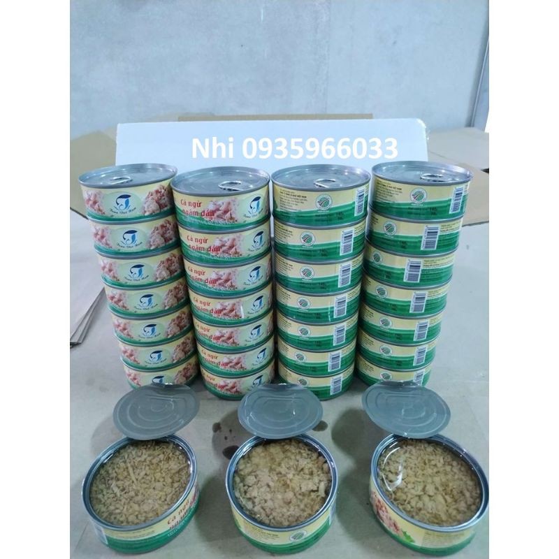Cá ngừ ngâm dầu (thịt xé) 140gr/ lon | BigBuy360 - bigbuy360.vn