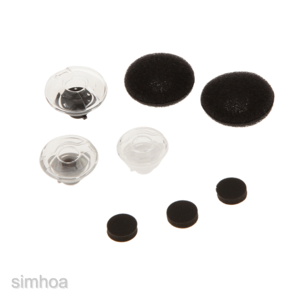 3-Size Silicon Earbuds + 2 Foams + 3 Washers For Plantronics Voyager Headset