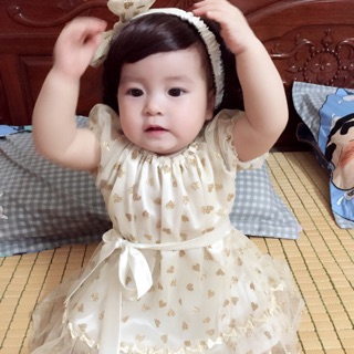 Combo set váy nhũ trái tim của Nhung nguyễn