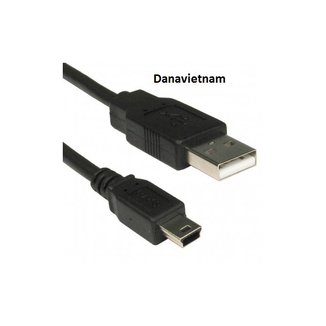 Dây cáp chuyển đổi USB 2.0 ra mini USB (2 Mét)