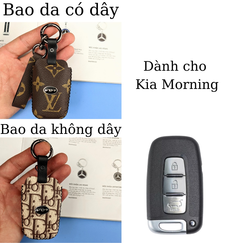 bọc chìa khoá kia morning 2011,ốp chìa khóa kia morning,kia optima 2011 (KG Móc A)