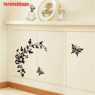 Sticker Dán Trang Trí Tủ Lạnh Hình Bướm 3d