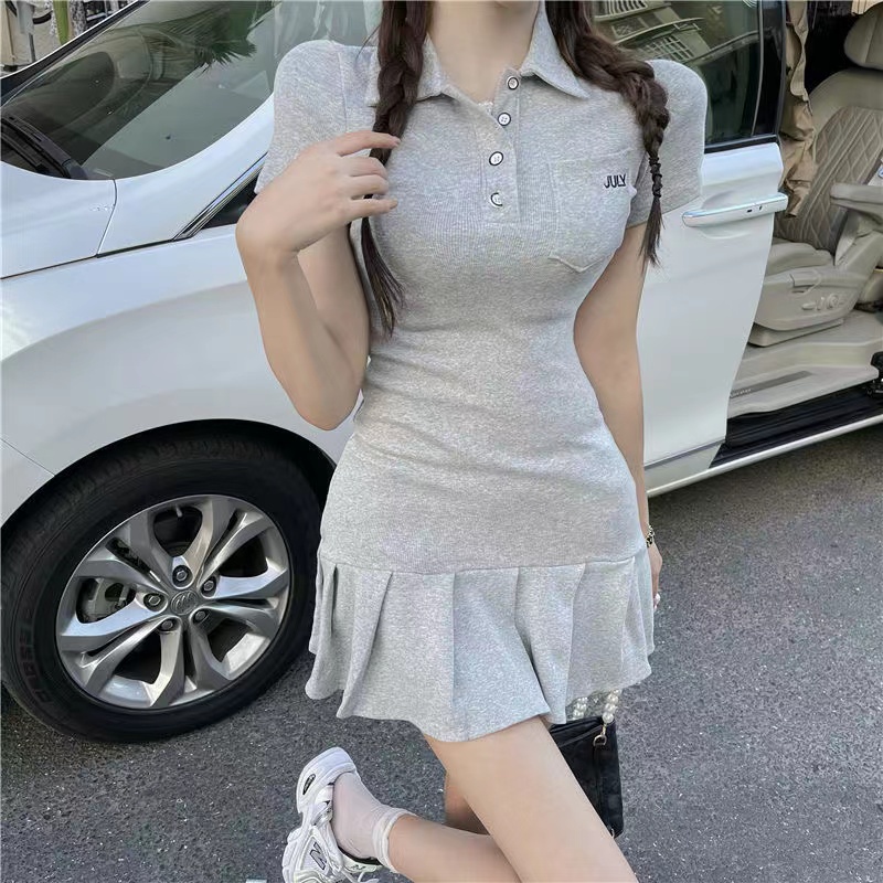 Đầm Perty phong cách Hàn Quốc thời trang mùa hè cho nữ