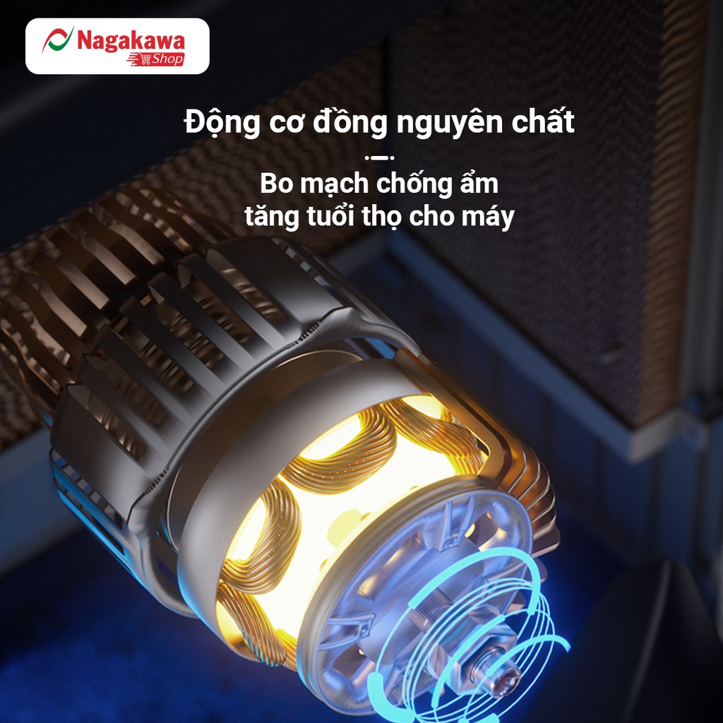 [Mã 99ELSALE hoàn 7% xu đơn 300K] Máy làm mát - Quạt điều hòa 80 Lit trang bị tấm làm mát Cooling Pad Nagakawa NFC668