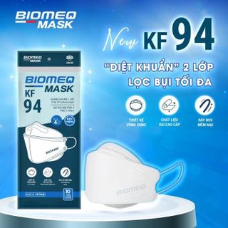 Khẩu trang 4 lớp biomeq mask kf94 lọc bụi mịn pm2.5 - ảnh sản phẩm 2