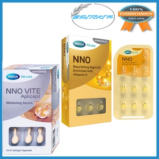 Viên Dưỡng Da NNO Vitamin E & NNO Vite Dưỡng Trắng Da (Hộp 30 viên)