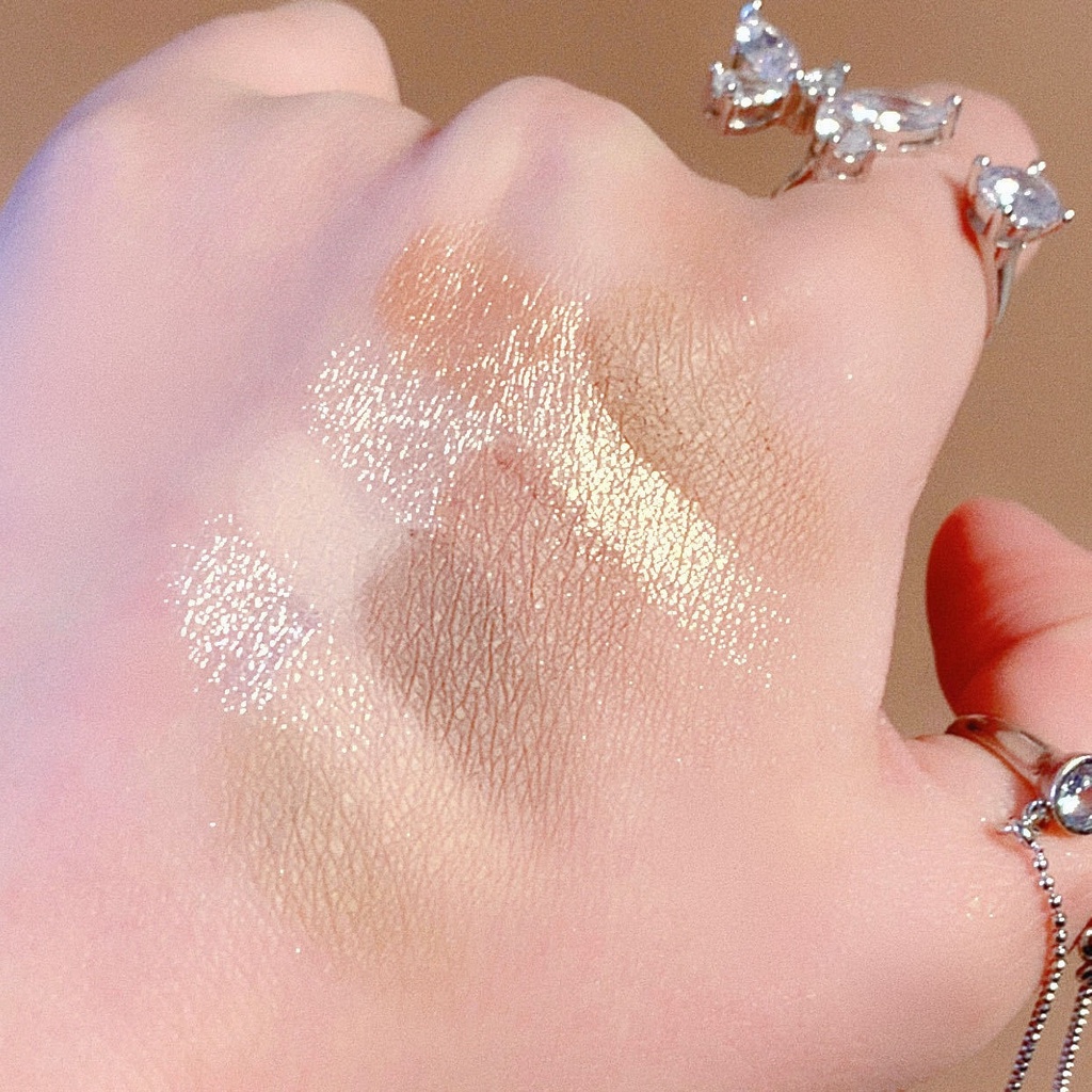 phấn mắt romand 10 ô -rosiebeautie siêu mịn chống thấm nước Tông Nhũ Và Lì-URB10YYP