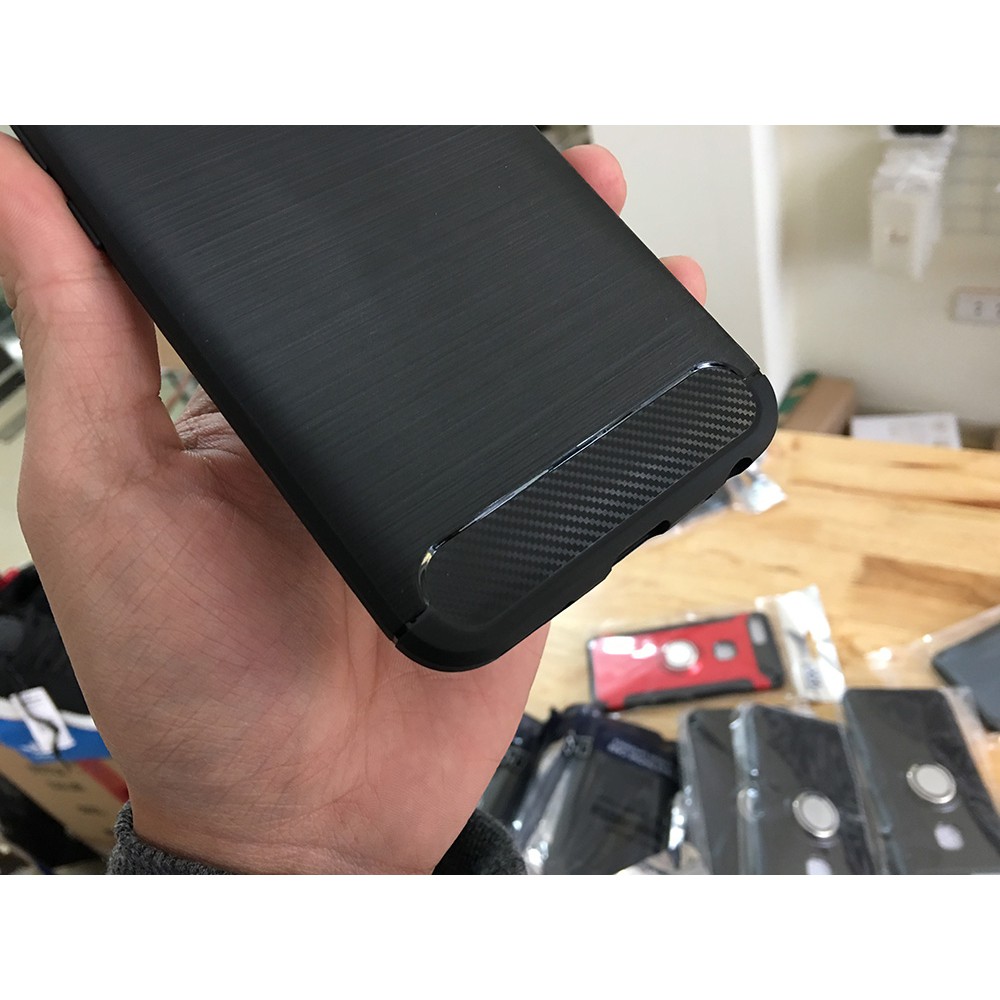 Ốp silicon Carbon Fit Xiaomi Mi 5x