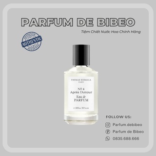 Parfum de Bibeo - Nước hoa thử Thomas Kosmala No4 Apres L'Amour