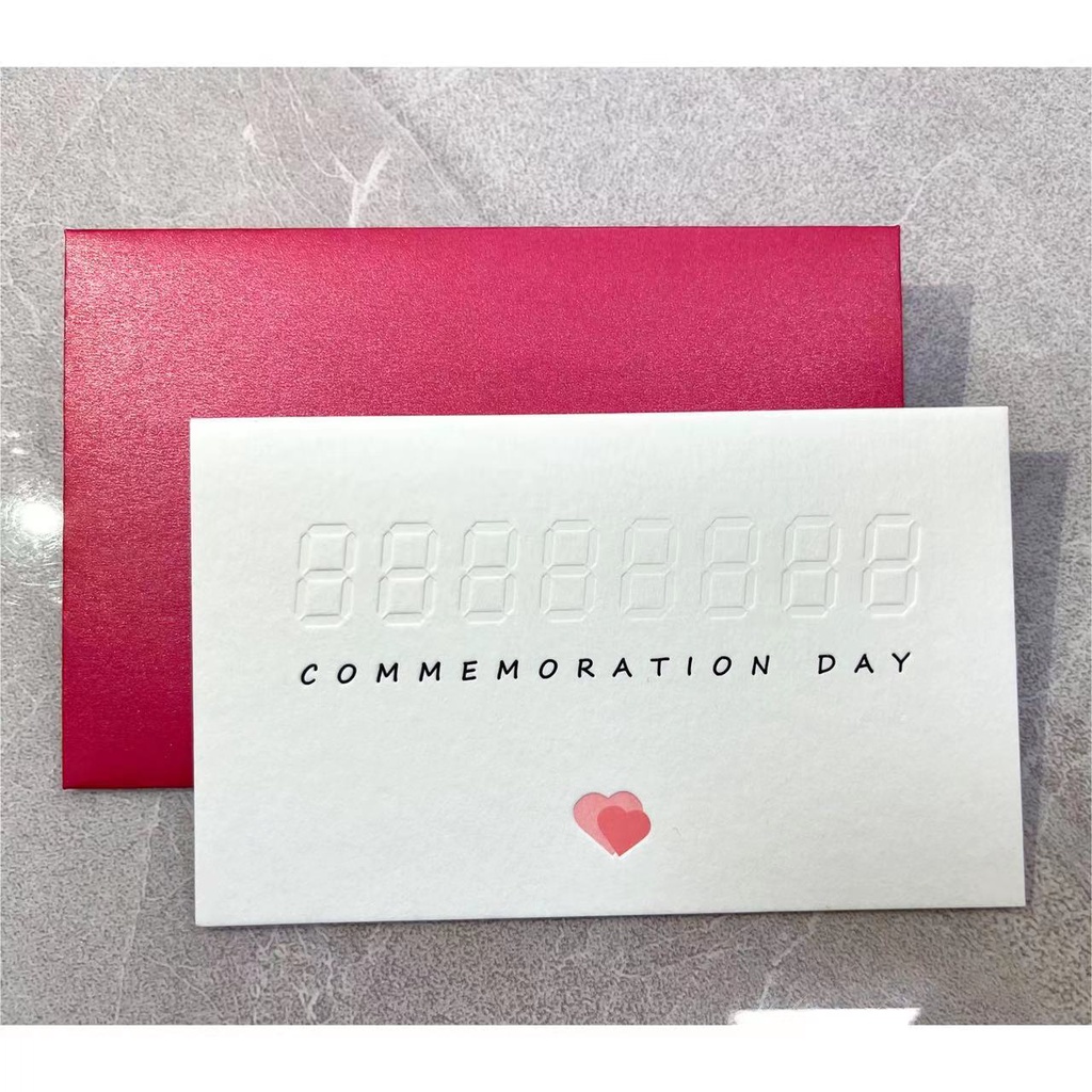 1 Set Thiệp Chúc Mừng Sinh Nhật Làm Quà Tặng Lãng Mạn