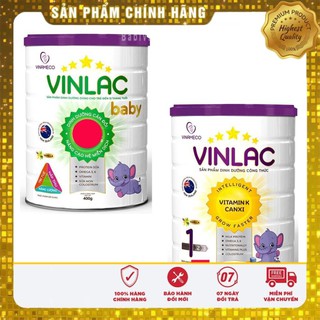 Sữa Vinlac số 0 - 1 lon 400g date 2022