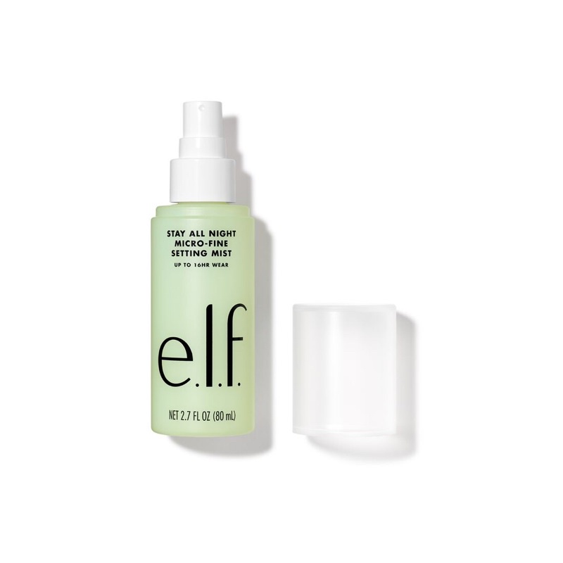 Xịt khoáng siêu mịn giữ makeup lâu trôi tới 16 tiếng e.l.f Elf elf Stay all night micro fine setting mist makeup setting