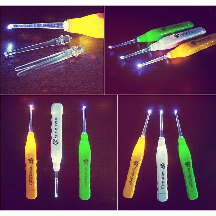 Dụng cụ lấy ráy tai có đèn led siêu sáng cho bé