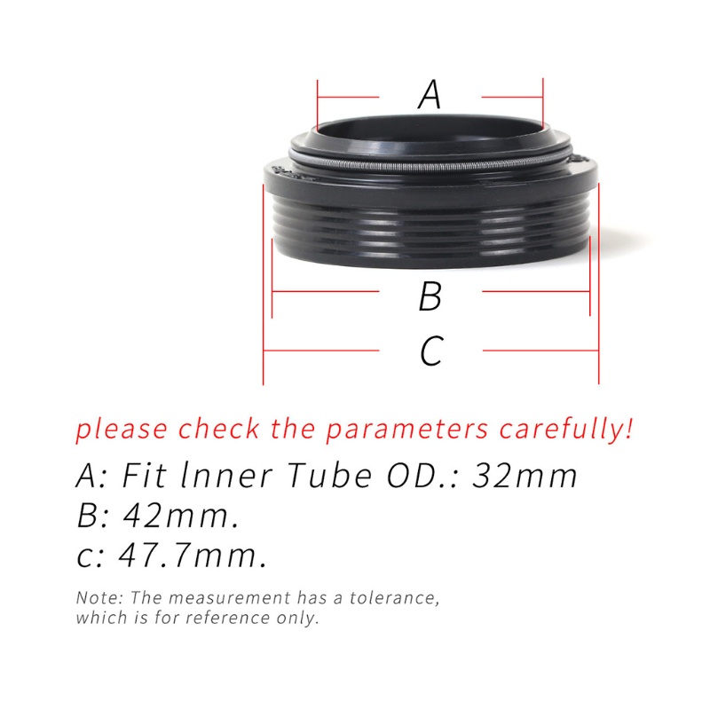 Vòng Niêm Phong Chống Bụi 32Mm Dành Cho Phuộc Trước Xe Đạp Leo Núi