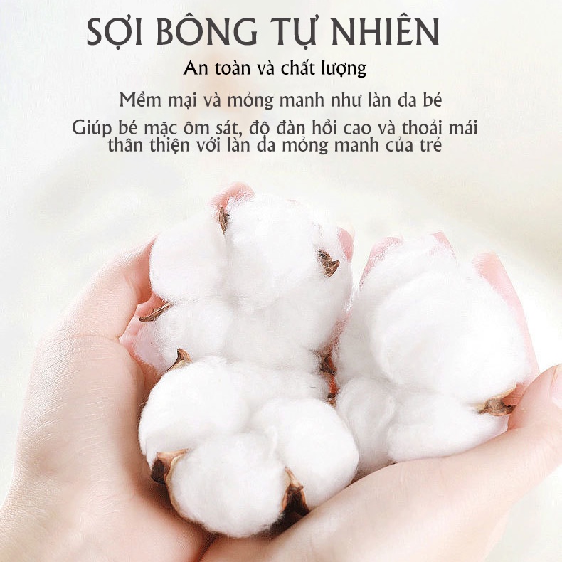 Tất cho bé gái mùa hè từ 0-2 tuổi, vớ ren công chúa dễ thương 100% cotton thoáng khí chống trượt Hàn Quốc Poco Home