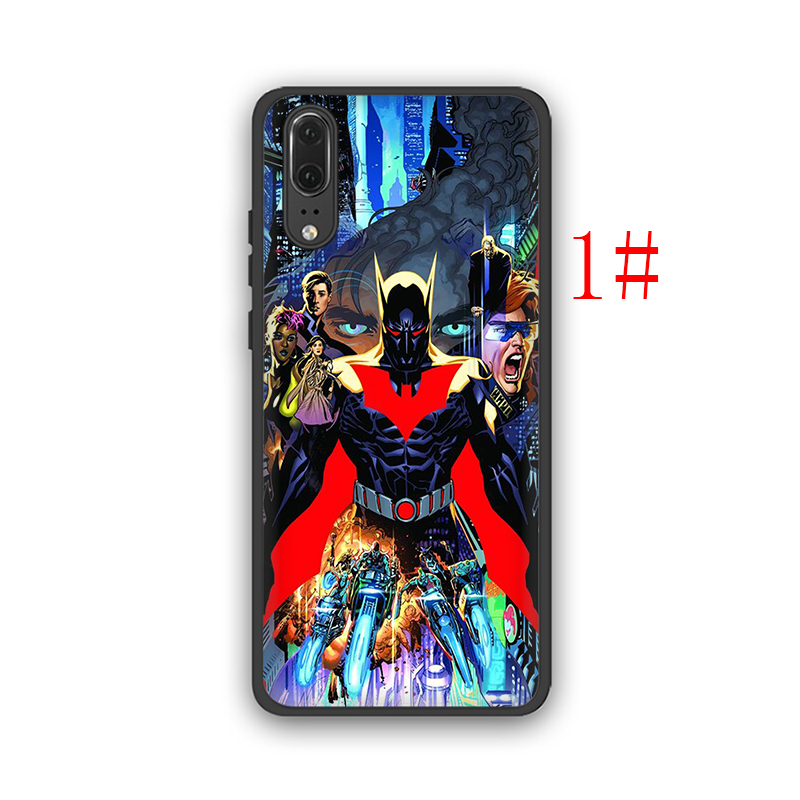 Ốp Lưng Silicone In Hình Biểu Tượng Siêu Anh Hùng Batman Cho Huawei Y5P Y6P Y8P Y7A Y9A Y7 Y9 Prime 2018 2019