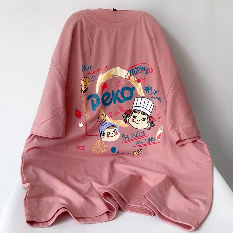Áo 3D hồng cotton TT12