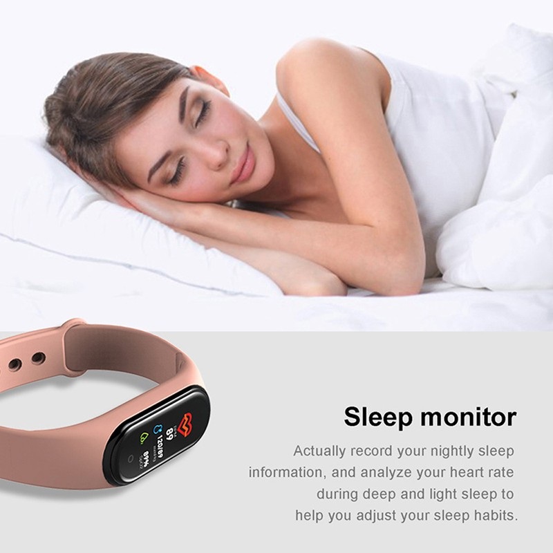 ECLUB Đồng hồ thông minh đeo tay M5 đa chức năng theo dõi tình trạng sức khỏe chất lượng cao | BigBuy360 - bigbuy360.vn