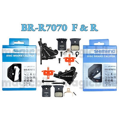 Cụm phanh/heo phanh dầu xe đạp hiệu Shimano 105 Hydraulic Disc Brake BR-R7070-F/R