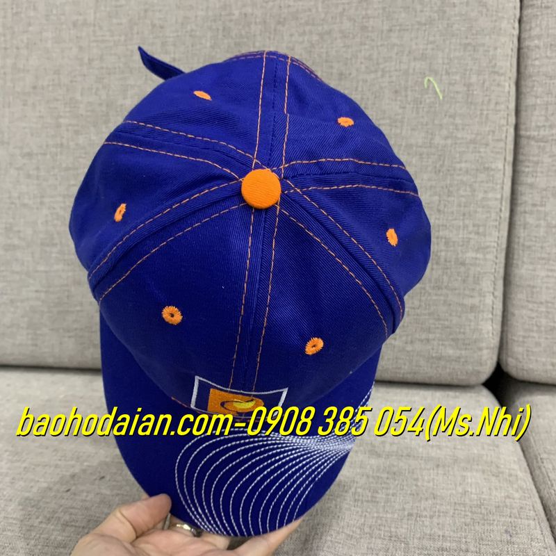 Nón kết Petrolimex vải kaki dày dặn- Hình thật