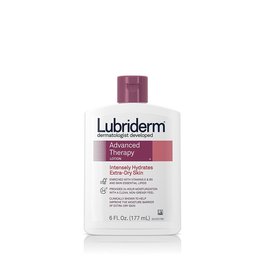 Dưỡng thể cho da rất khô Lubriderm Advanced Therapy Extra Dry Skin Lotion 177ml (Mỹ)