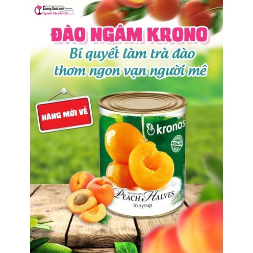 Đào Ngâm Đóng Lon Nhiều Hãng