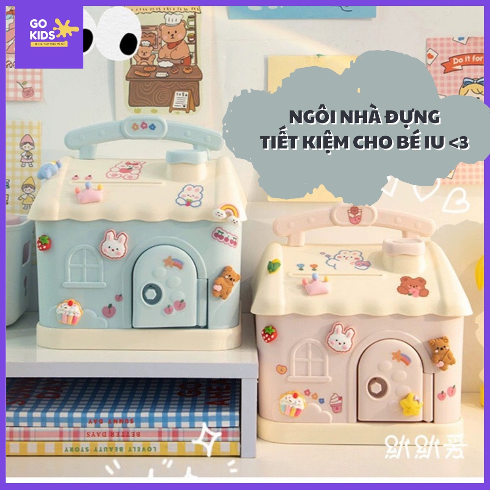Ngôi nhà đựng tiết kiệm cho bé yêu