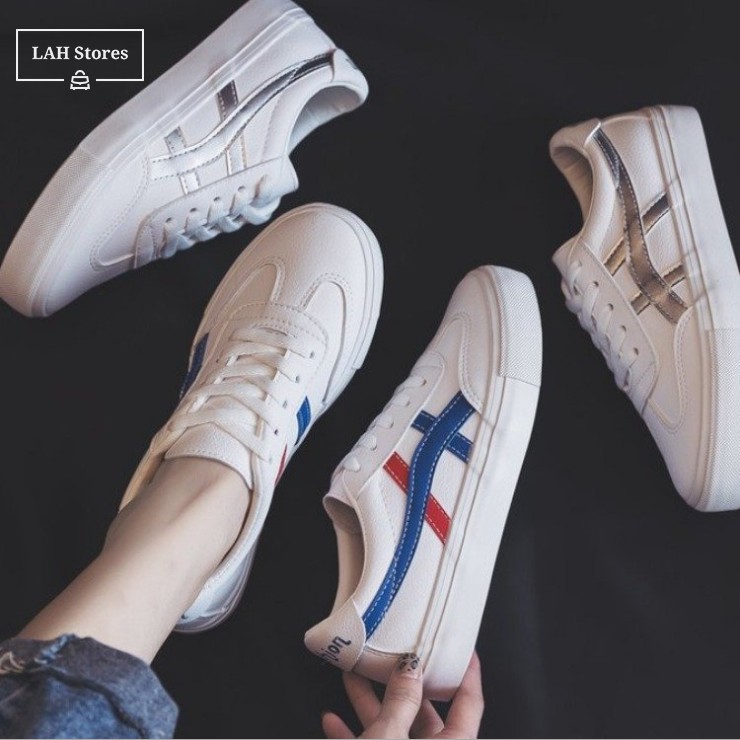 [HAHAA11 giảm 10% cho 10 đơn đầu] Giày thể thao sneaker nữ kiểu dáng classic LAH STORES GTTNU02