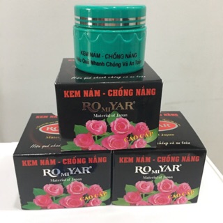 [Giá Mới] Sỉ 12h kem nám romiyar giá bao bì 91k