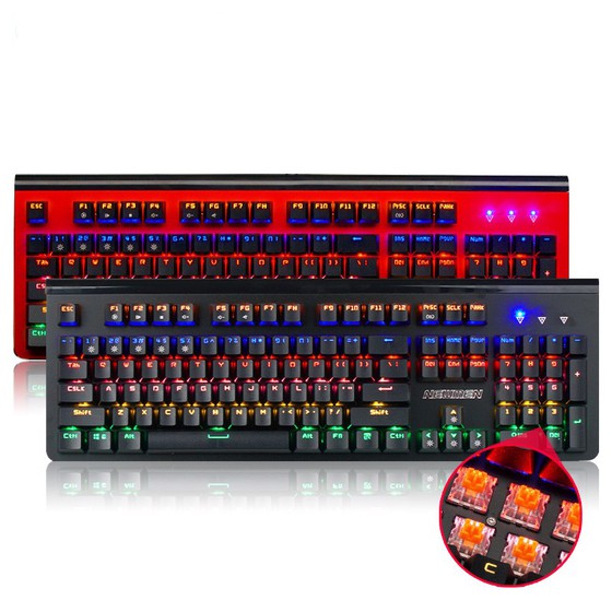 Bàn phím Quang Cơ Newmen GM510 Aluminum mạch phủ Nano chống nước - Chính Hãng